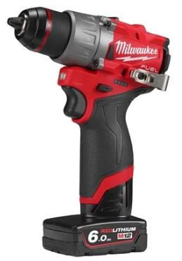 Akku-Kompaktbohrschrauber Milwaukee - M12 FDD2-202X, im Koffer, mit 2 Akkus