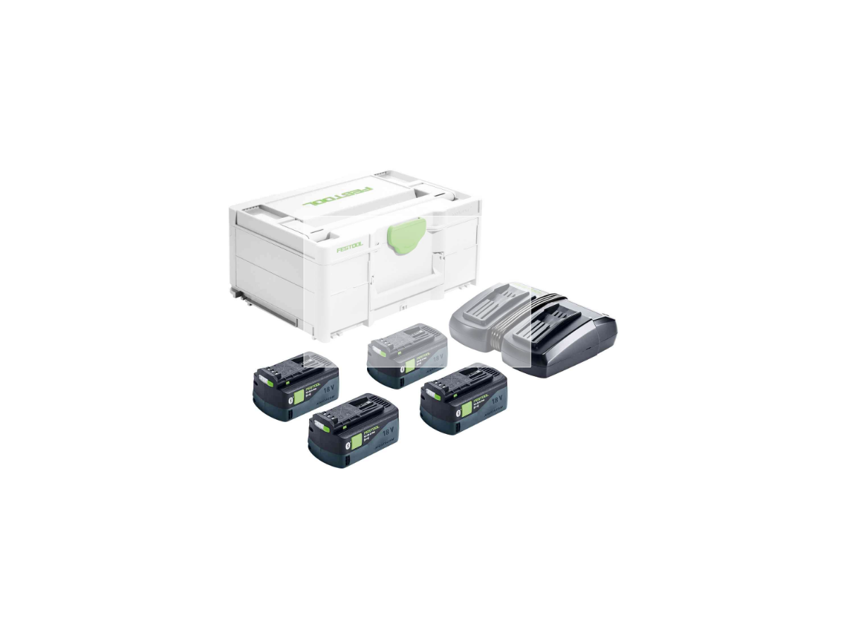 Energie-SET Festool - SYS 18V 4x5.2/TCL 6 DUO