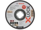 X-Lock Trennscheiben 125x1 mm flach - Bosch (Inox/Metall)