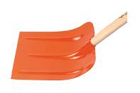 Schneeschaufel ALU gehärtet orange Gr.2 - mit Stiel 140 cm