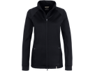 Damen-Tec-Jacke Gr. 3XL, schwarz - 52% Polye. 38% Polya. 10% Elast. 235g/m²