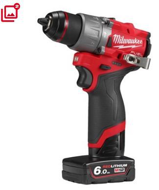 Akku-Kompaktschlagbohrschr. M12 FPD2-602 - im Koffer, mit 2 Akku, Milwaukee