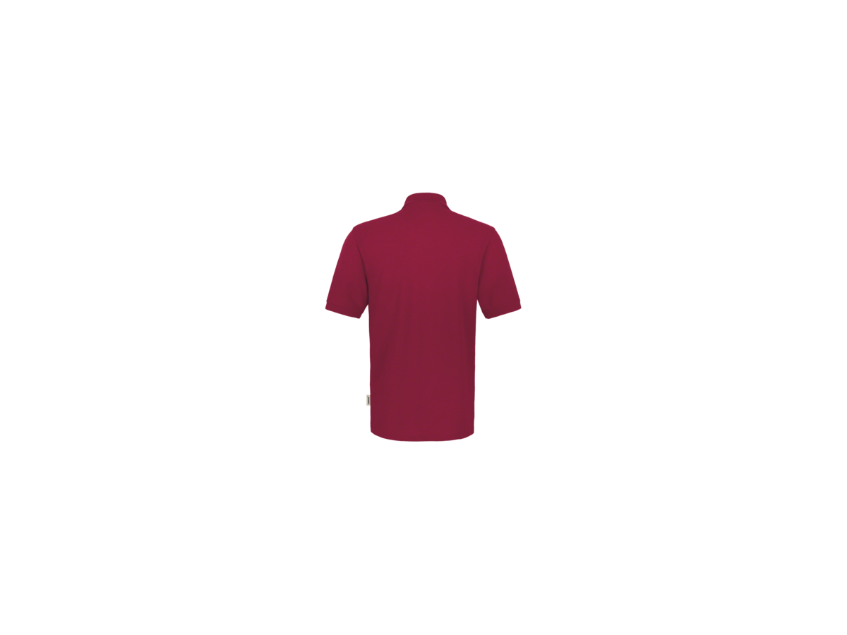 Pocket-Poloshirt Perf. Gr. 4XL, weinrot - 50% Baumwolle, 50% Polyester, 200 g/m²