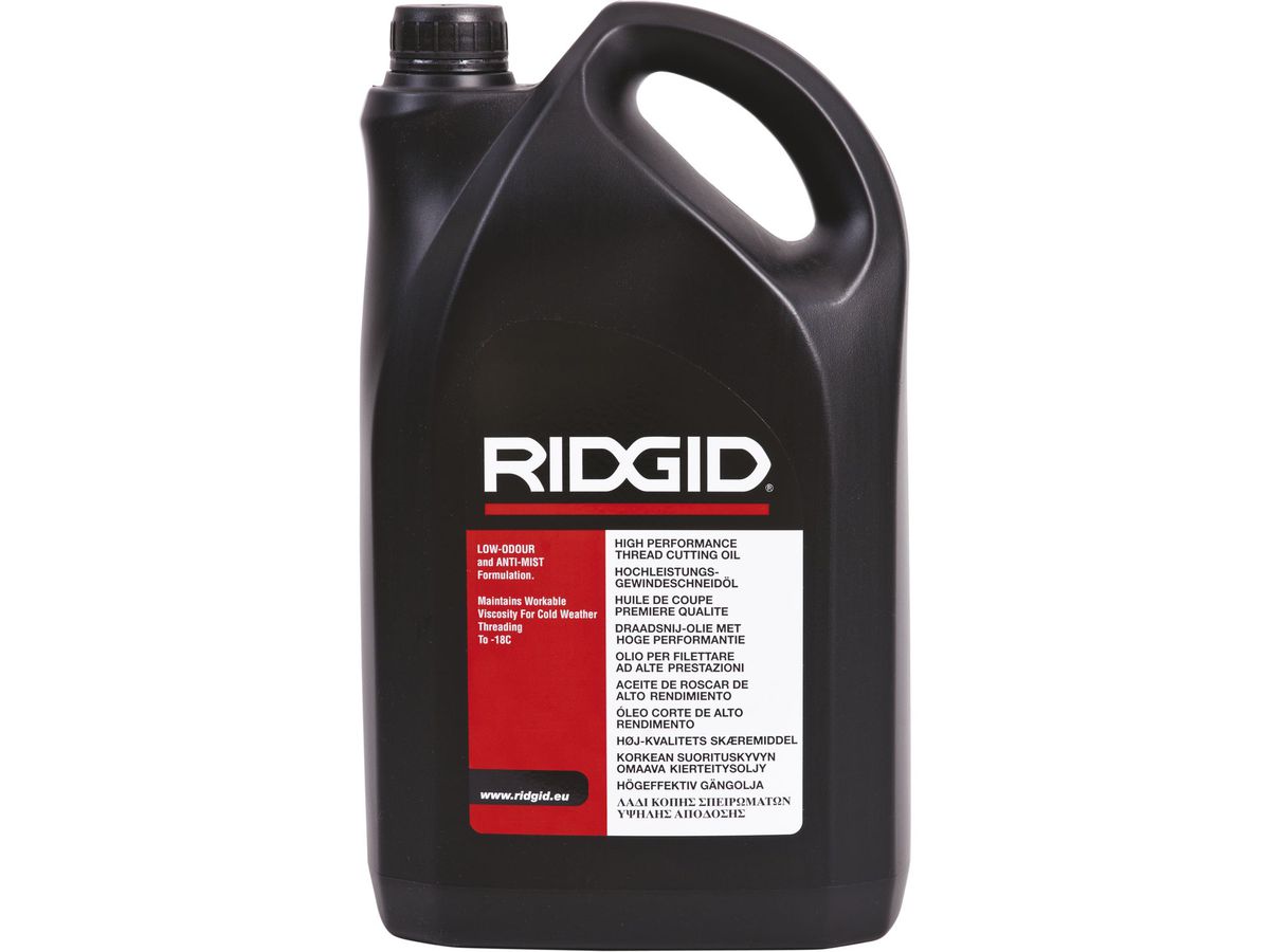 Gewindeschneidöl RIDGID 5 L - Hochleistungs-Gewindeschneideöl
