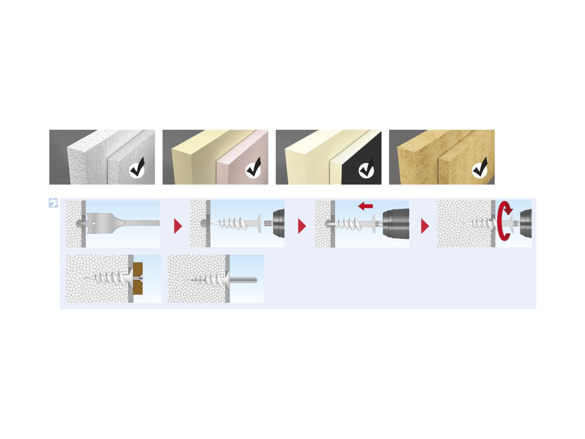 Dämmstoffdübel TOX Thermo Plus