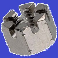 Kronenmuttern INOX A4 DIN 935