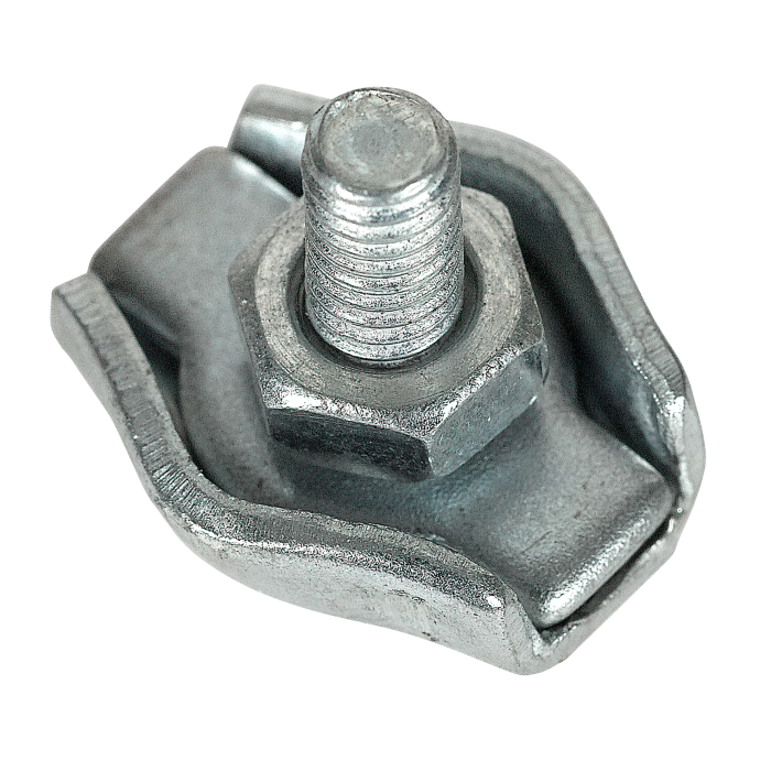 Simplexklemme Seil MEISTER Stahl verz.