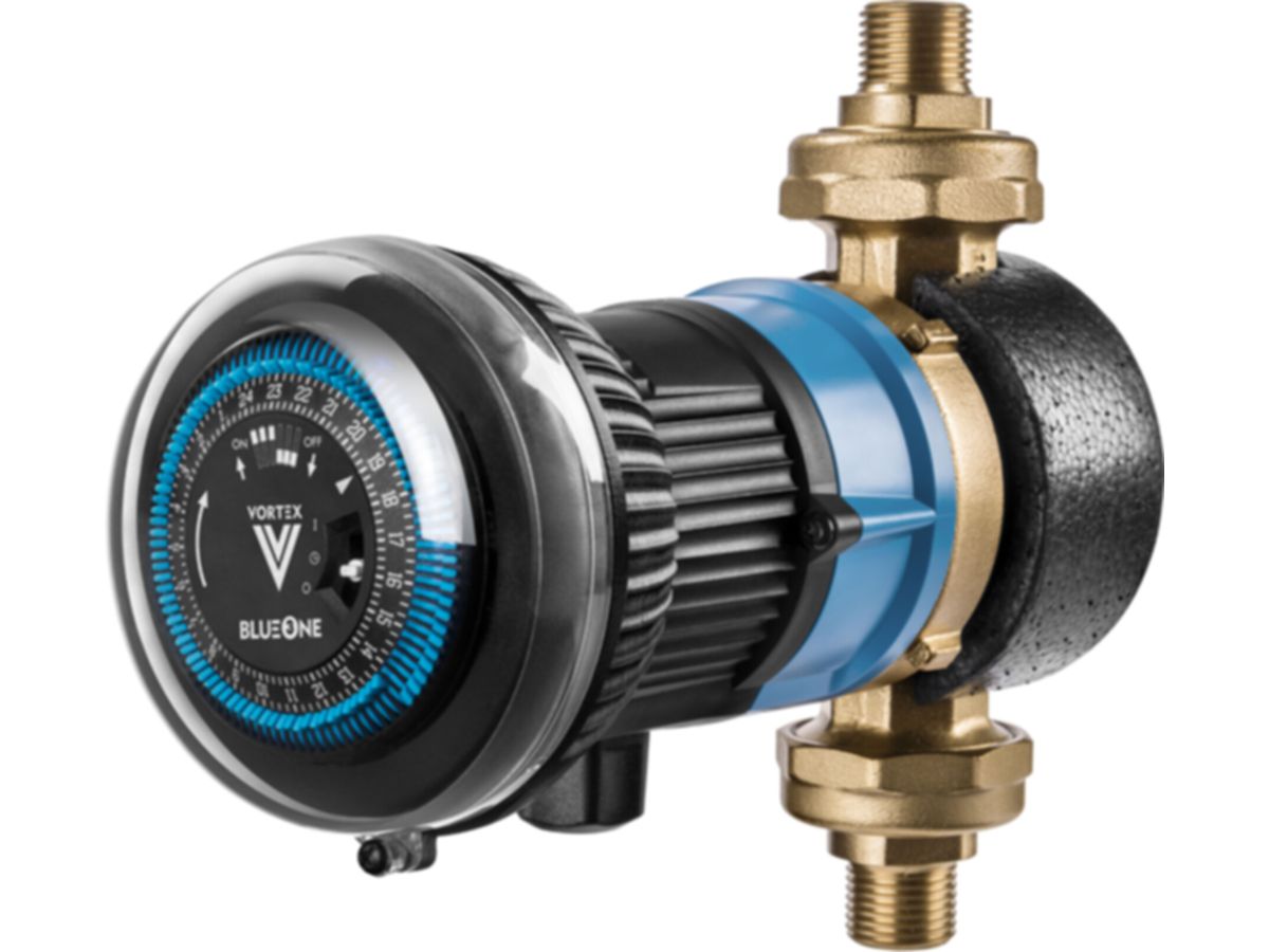 Warmwasser-Zirkulatiospumpe AW Vortex - BlueOne Zeitgesteuert, BWO 155 V 3/4" IG