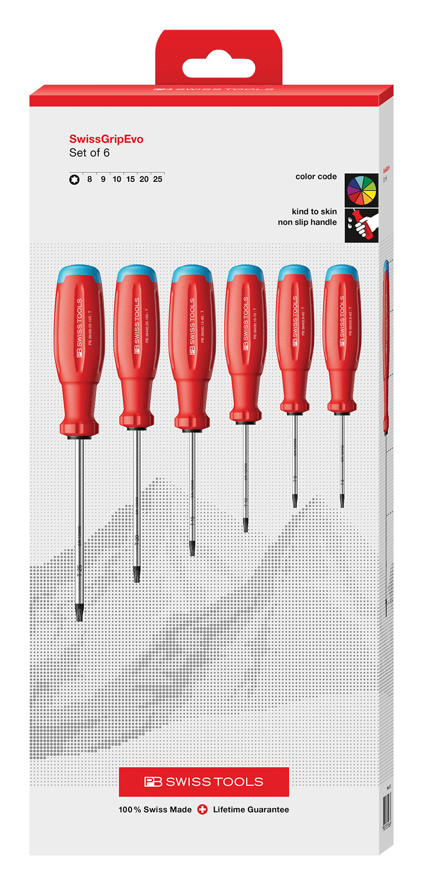 Schraubenzieherset PB 38440 - SwissGrip Evo