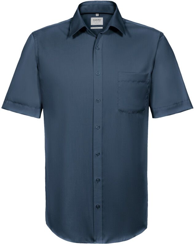Herren Hemd kurzärmelig Business aus - 100 % Baumwolle, 120 g /m²  Gr. XS - 3XL