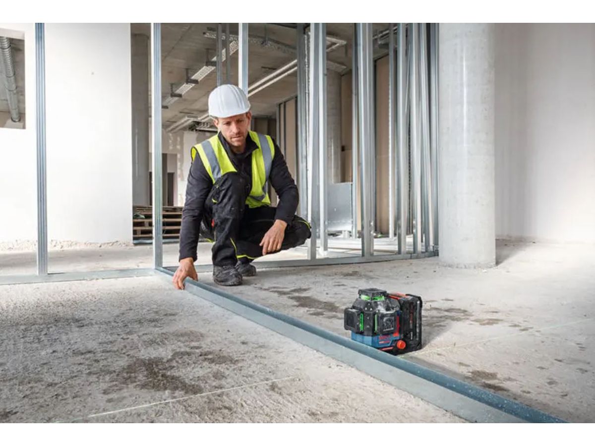 Linienlaser 18V  360° 3-Fach - Bosch, EXLL18V-120-33CG (in L-boxx)