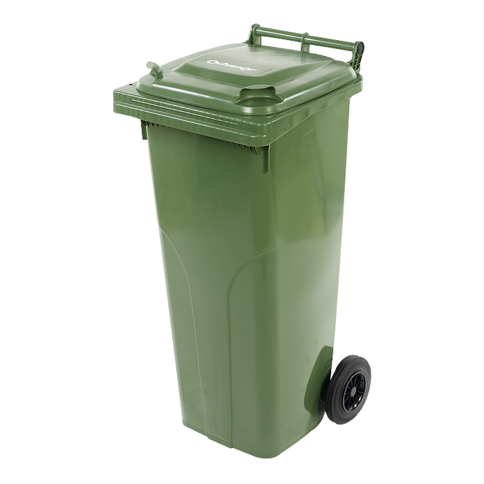 Abfallbehälter 120l grün