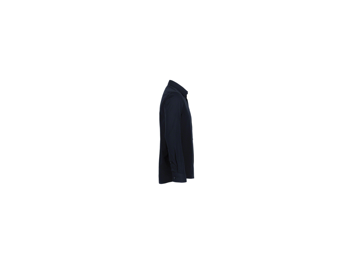 Hemd 1/1-Arm Perf. Gr. 5XL, schwarz - 50% Baumwolle, 50% Polyester, 120 g/m²