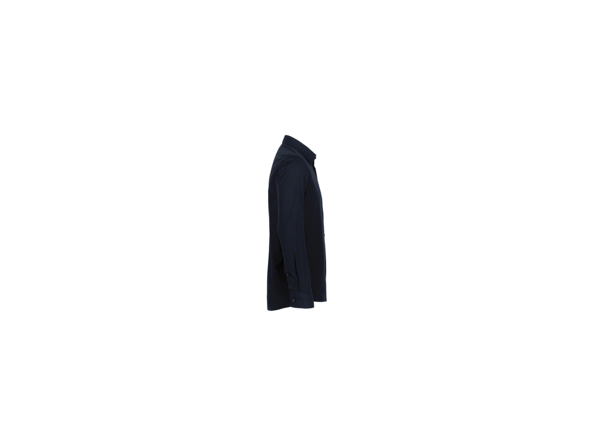 Hemd 1/1-Arm Perf. Gr. 4XL, schwarz - 50% Baumwolle, 50% Polyester, 120 g/m²