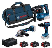 Akku-Maschinen-Sets Bosch Combo KIT - inkl. Akku und Ladegerät