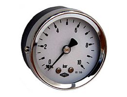 Manometer 54 mm - Anschluss hinten 1/4", 0-16 bar