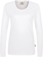Damen-Longsleeve Classic Gr. 2XL, weiss - 100% Baumwolle, 160 g/m²
