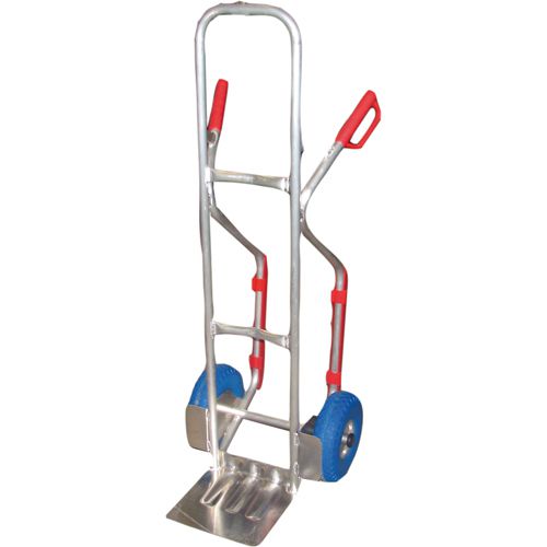 Transport-Sackkarre Alu 250 kg. - pannensichere Räder, Schf.gr.290x280 mm
