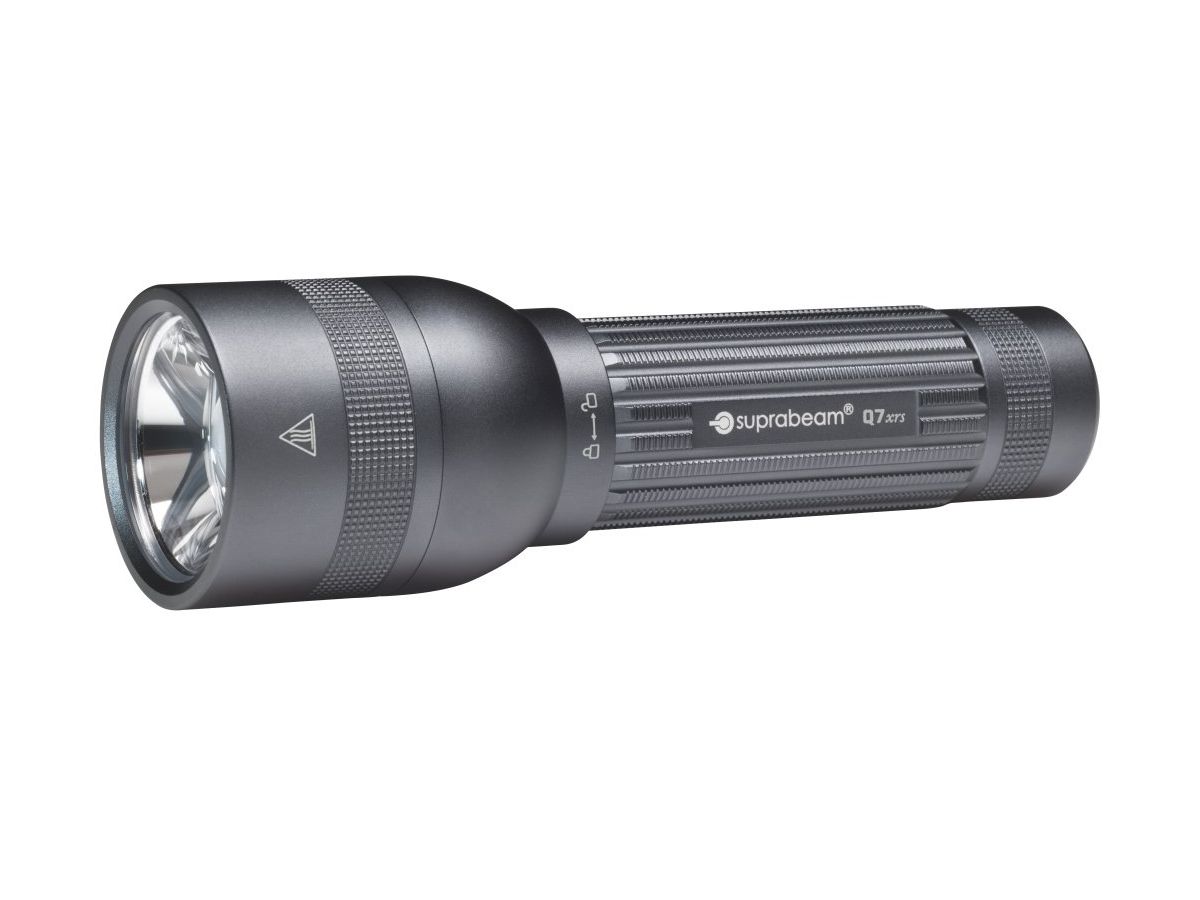 LED-Lampe Suprabeam Q7XRS mit Akku - 2000 lm. inkl. Gürteltasche