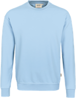 Sweatshirt Performance Gr. 2XL, eisblau - 50% Baumwolle, 50% Polyester, 300 g/m²