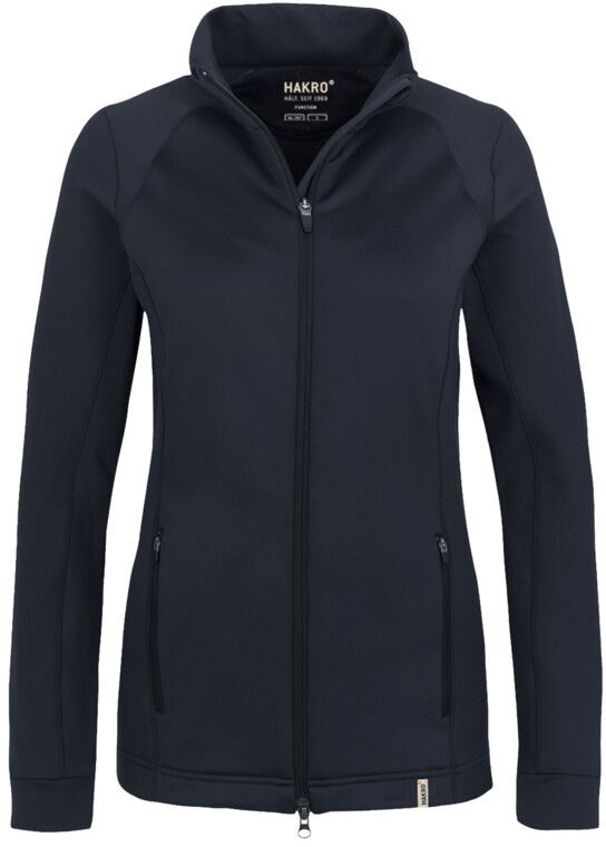 Women-Tec-Jacke Techno-Knit-Funktionsmat - 52% Polyest. 38% Polyam. 10% Elasthan