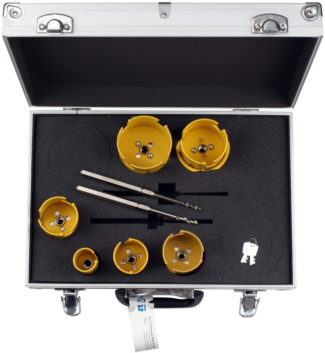 Lochsäge-Satz PRO-FIT HM 8-tlg. - Satz 59/65/77/92/114/127 mm