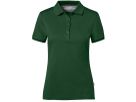 Cotton Tec Damen Poloshirt, Gr. XS - tanne