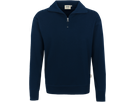Zip-Sweatshirt Premium Gr. L, tinte - 70% Baumwolle, 30% Polyester