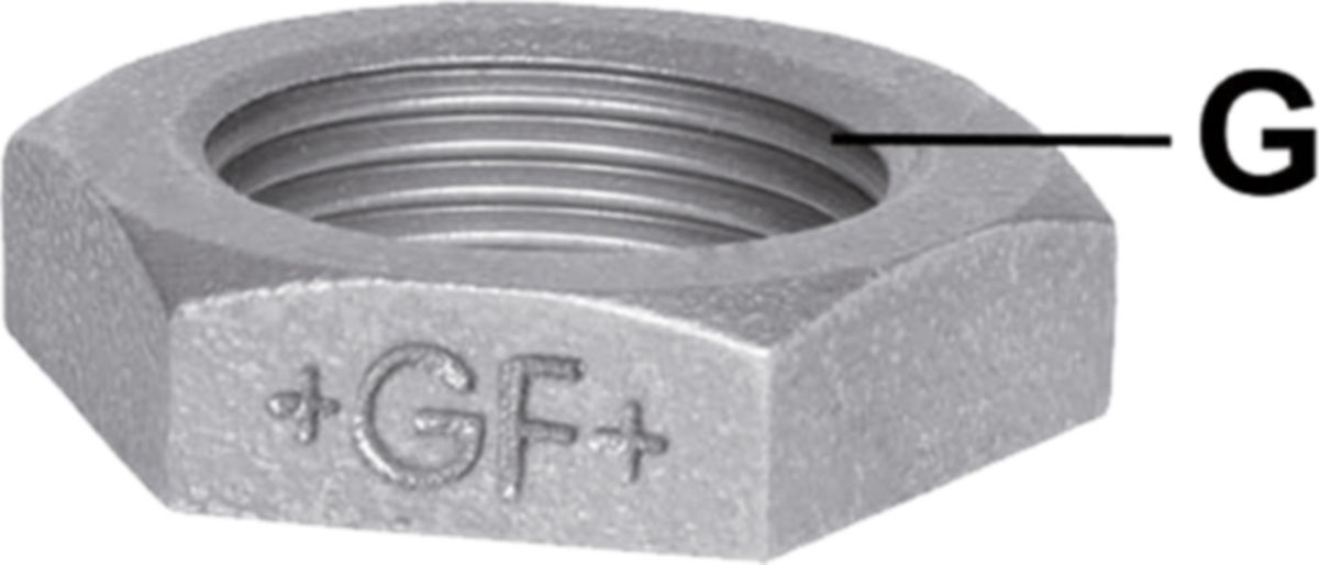 Gegenmutter +GF+ 310 schwarz