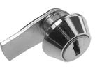 Klemm-Zylinder verchromt für Mewa - inkl. 2 Schlüssel, Riegel RM0334