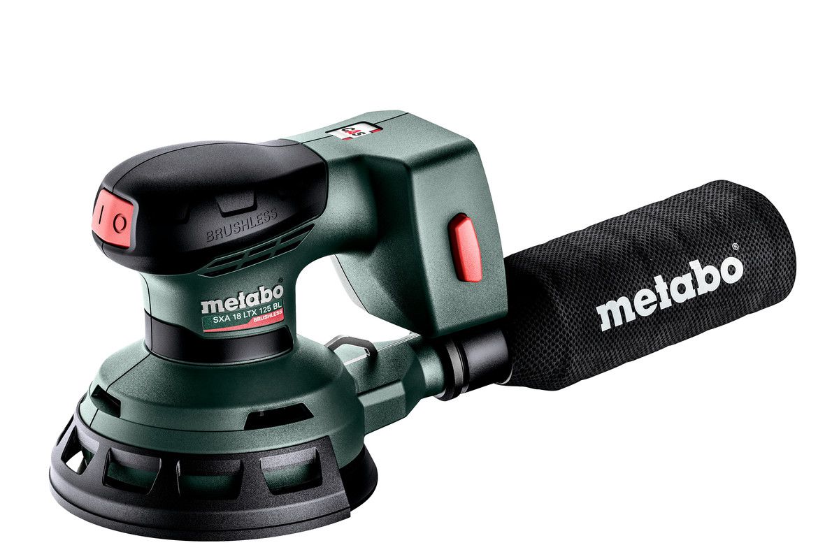 Akku-Exzenterschleifer 18V metaBox 215 - Metabo, SXA 18 LTX 125 BL
