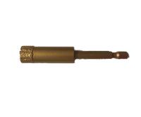 Fliesenbohrer 8 mm 6-kt 1/4" - Nutzlänge 32 mm