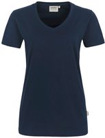 Damen V-Shirt Mikralinar PRO, Gr. 2XL - hp tinte