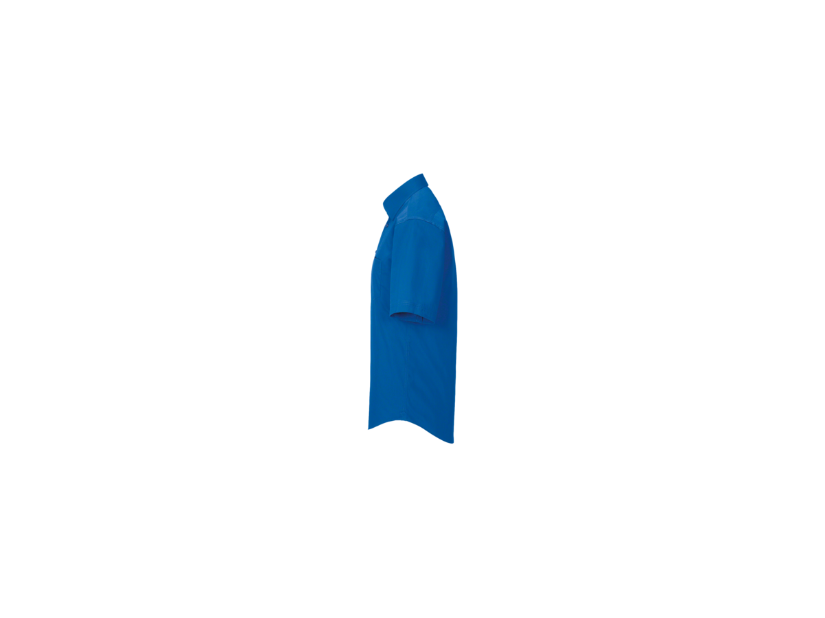 Hemd ½-Arm Perf. Gr. 6XL, royalblau - 50% Baumwolle, 50% Polyester, 120 g/m²