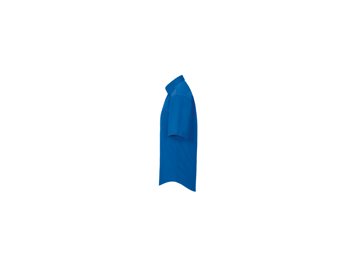 Hemd ½-Arm Performance Gr. L, royalblau - 50% Baumwolle, 50% Polyester, 120 g/m²