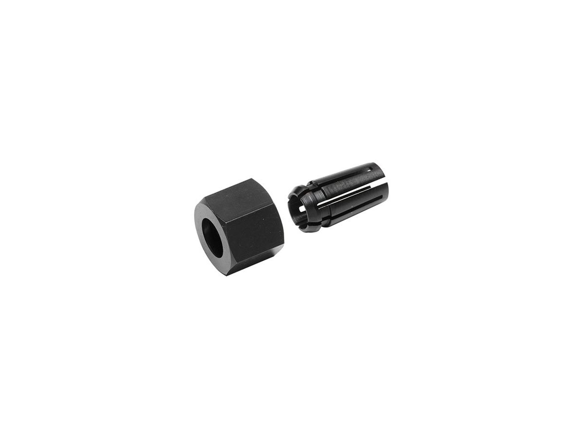 Spannzange MAKITA 8 mm + Spannmutter - zu (RP0910/RP1110C/RP1111C)