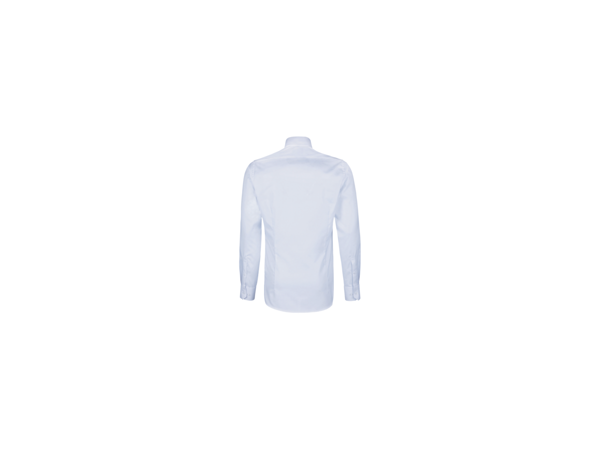 Hemd Oxford langarm ozeanblau, Gr. L - 100% Baumwolle