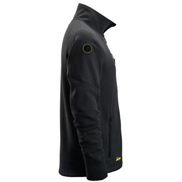Fleece-Arbeitsjacke - Snickers, schwarz