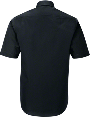 Hemd ½-Arm Performance Gr. 4XL, schwarz - 50% Baumwolle, 50% Polyester, 120 g/m²