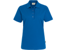 Damen-Poloshirt Perf. Gr. M, royalblau - 50% Baumwolle, 50% Polyester, 200 g/m²