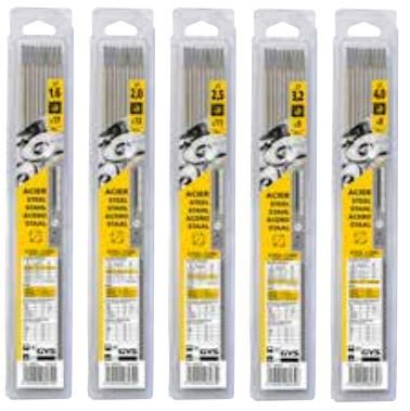 Elektroden GYS, Rutil-Stahl ø 2.5 mm - im Blister à 11 Stk.