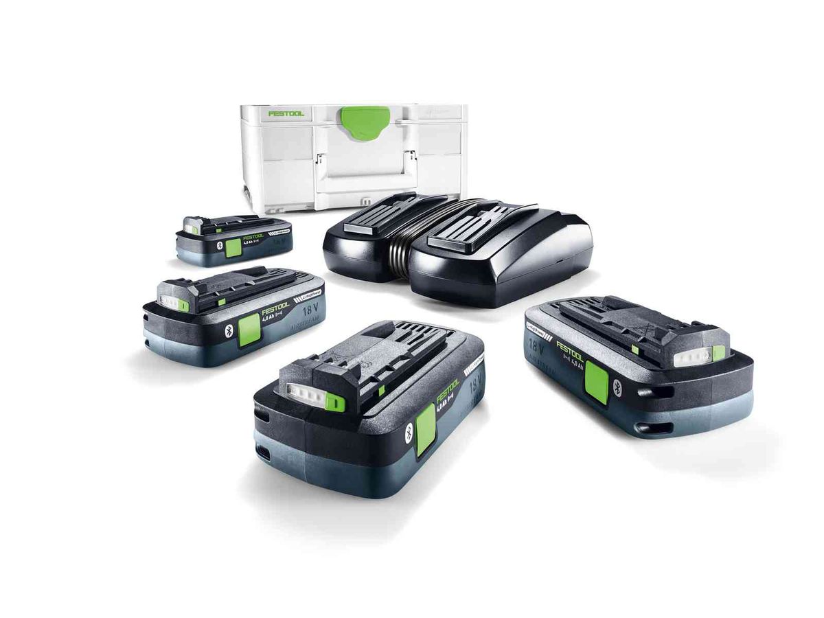 Energie-SET Festool - SYS 18V 4x4.0/TCL 6 DUO