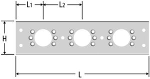 Optiflex Halteplatte