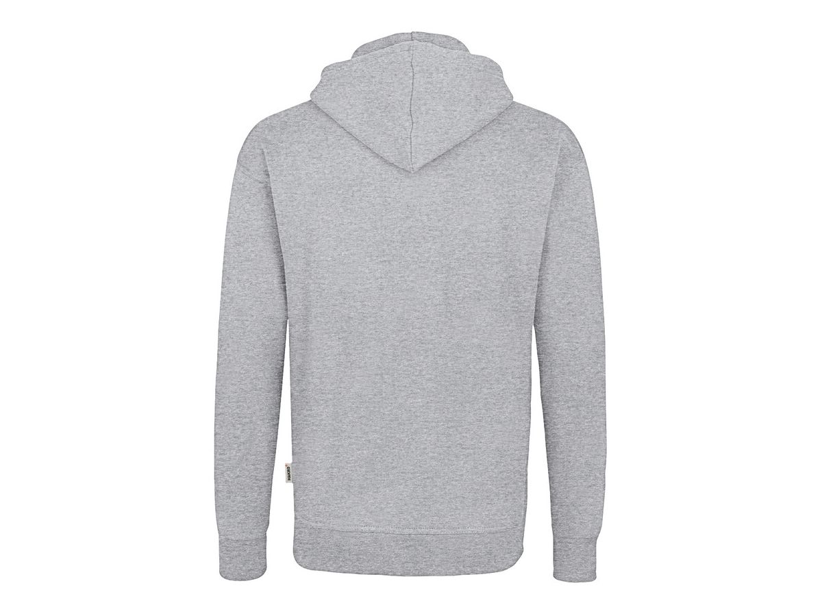 Kapuzen-Sweatshirt Premium, Gr. S - ash meliert