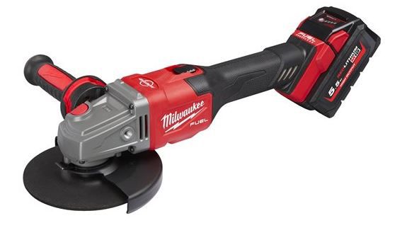 Akku-Winkelschleifer M18 FHSAG125XB-552X - mit 2x5.5 Ah. + HD Box, Milwaukee