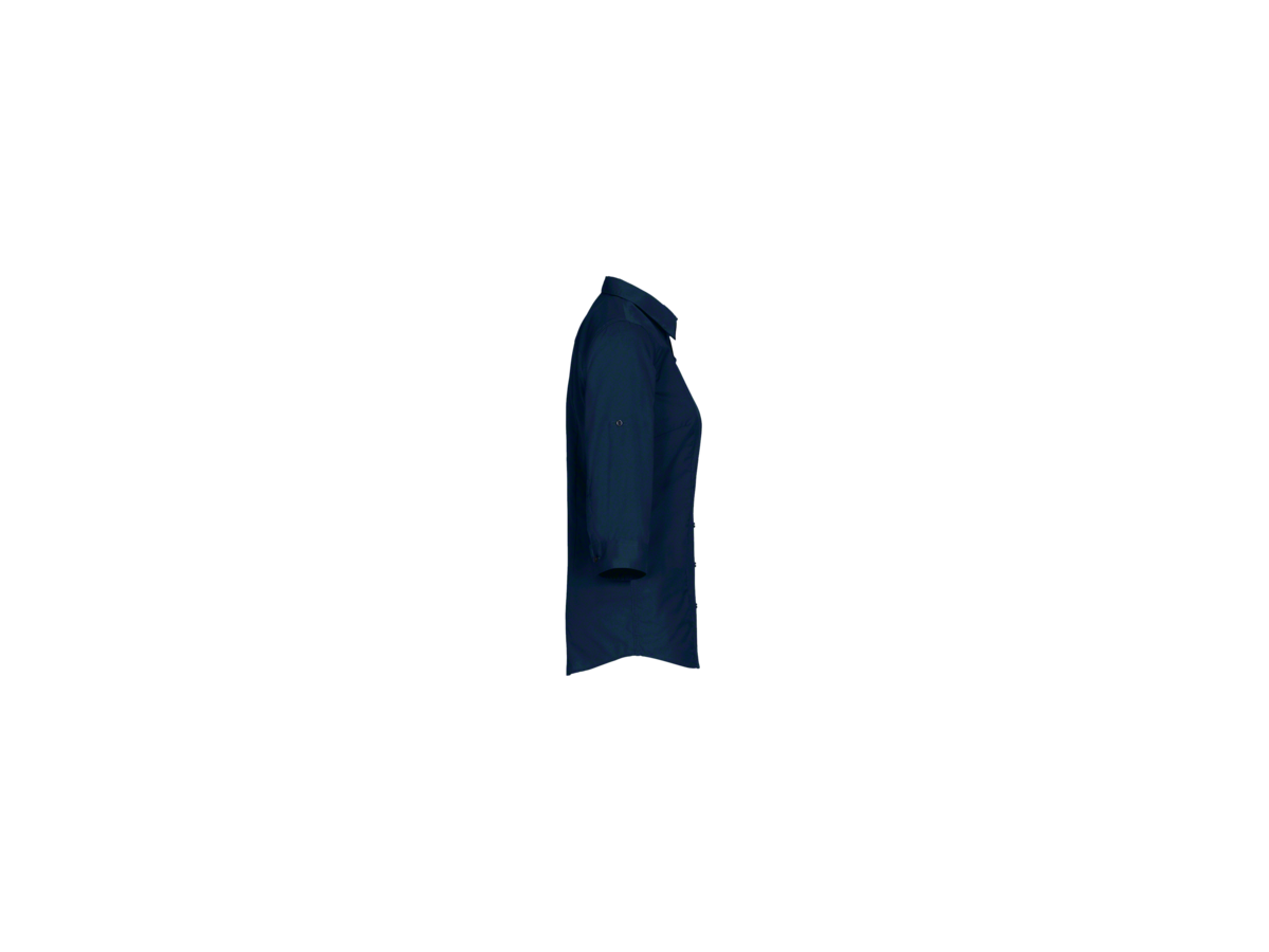 Bluse Vario-¾-Arm Perf. Gr. 5XL, tinte - 50% Baumwolle, 50% Polyester, 120 g/m²