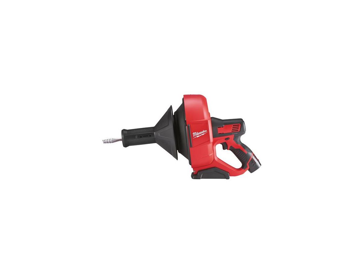 Akku-Rohrreiniger MILWAUKEE M12BDC8-202C - mit 8 mm Spirale, mit Akku