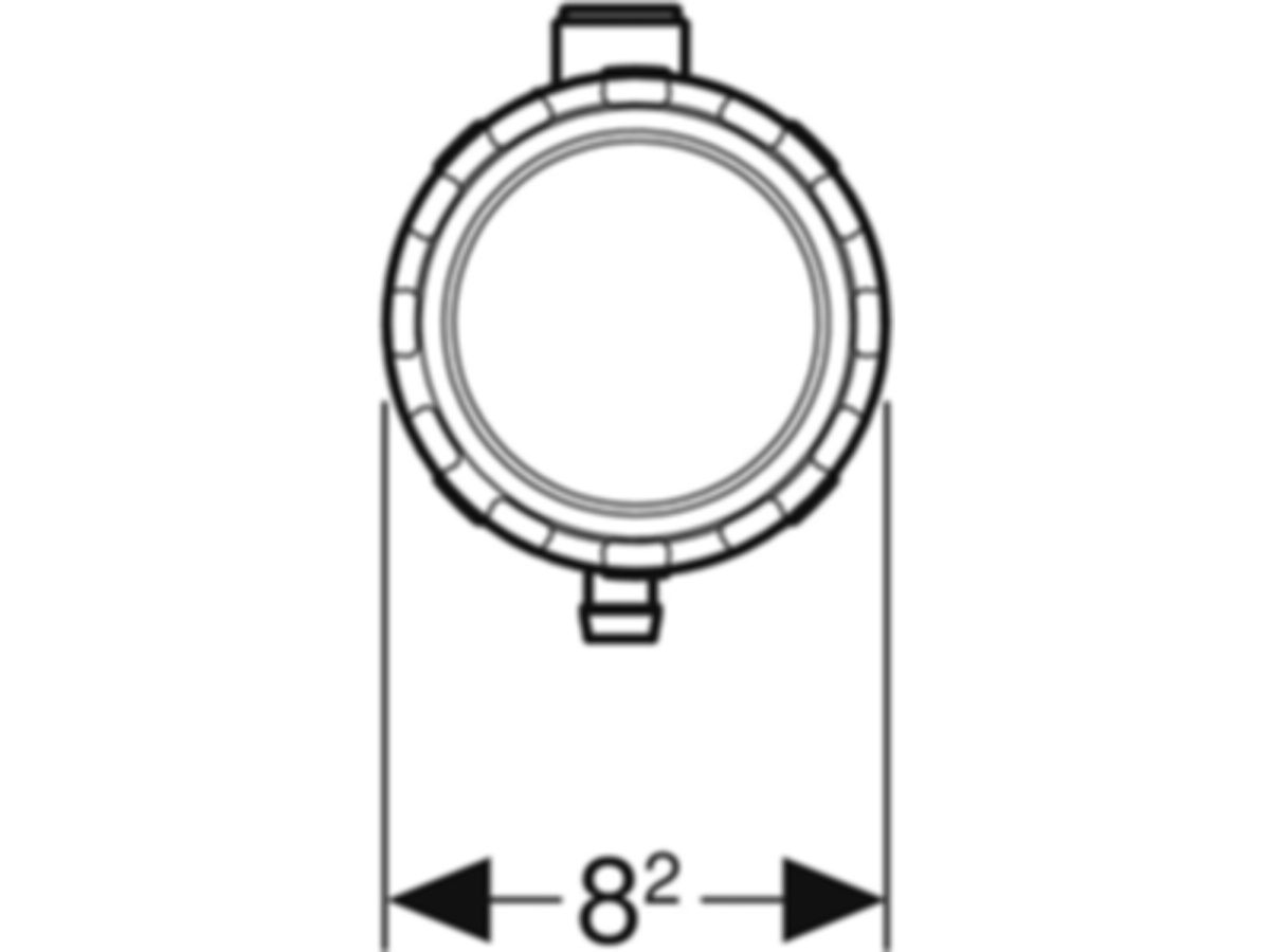 Geberit Hygienespülung Rapid: 1/2" - Steuerelement