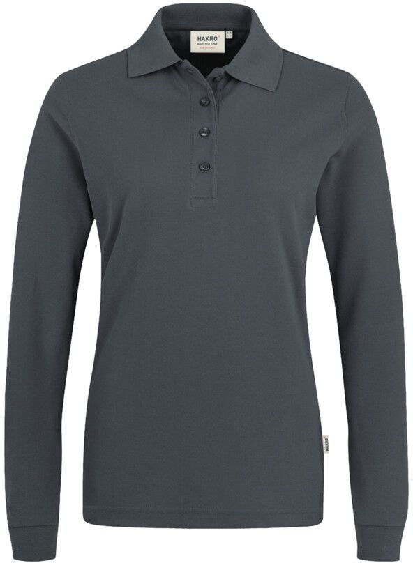 Poloshirt langärmelig Einlaufvorbehand. - 50 % Baumw. 50 % Polyester, Gr. XS-6XL