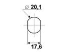 Schraubzylinder Typ 911.B/R911.78 - inkl. 2 Schlüssel